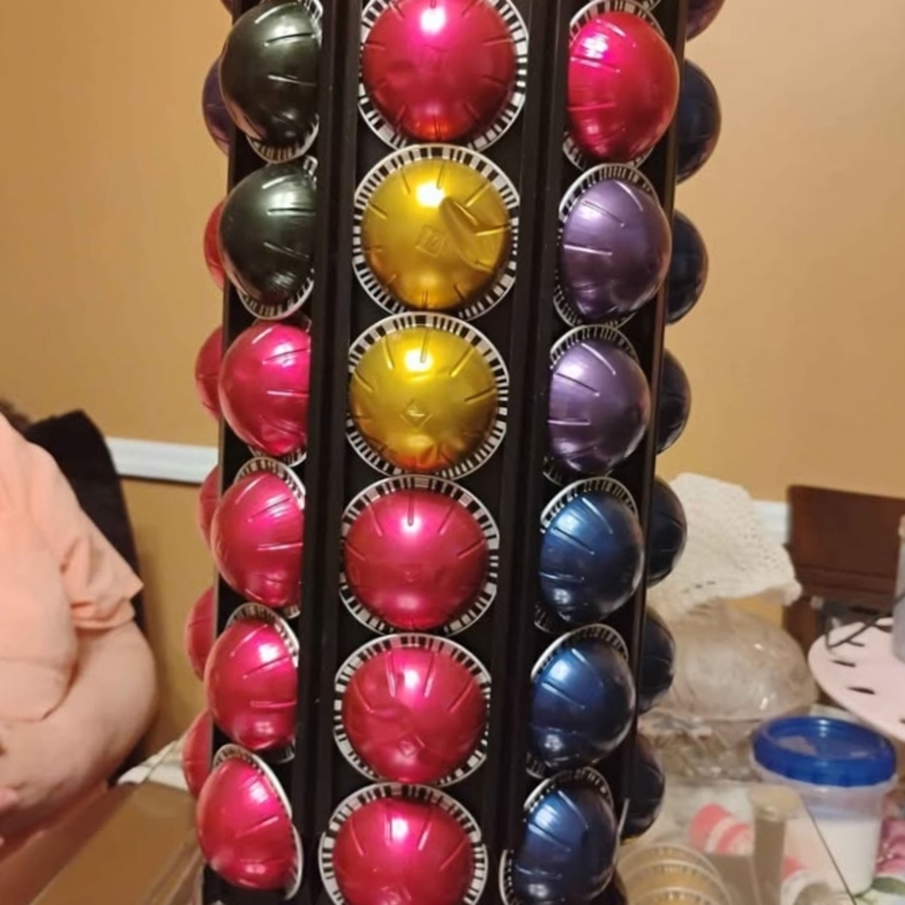 Rotating Nespresso Coffee Pod Holder
